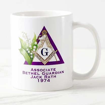 (image for) Job's Daughters Associate Bethel Guardian Mug